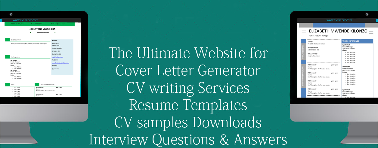 Cv writting services